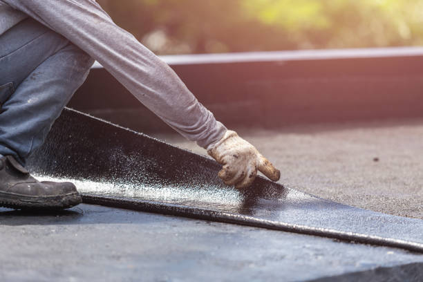Professional Crawl Space Encapsulation technician working in Weedsport, NY